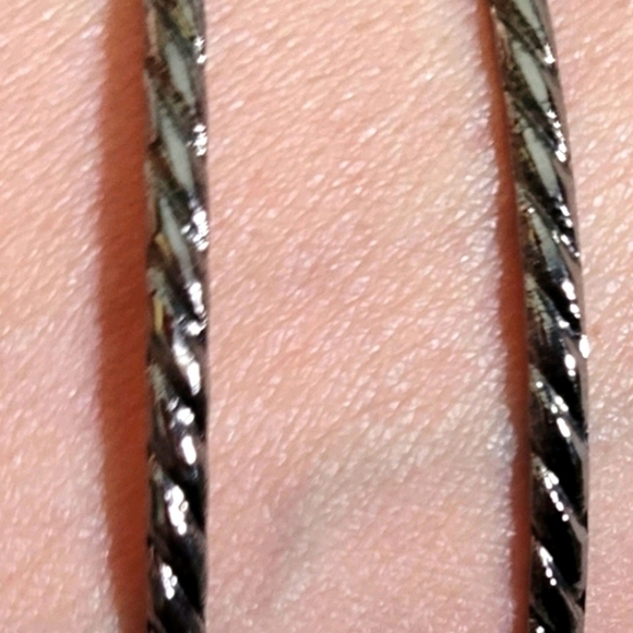 •𝙏𝙃𝙄𝙉•𝙎𝙄𝙇𝙑𝙀𝙍𝙏𝙊𝙉𝙀• •𝘽𝙍𝘼𝘾𝙀𝙇𝙀𝙏𝙎• - Picture 6 of 8